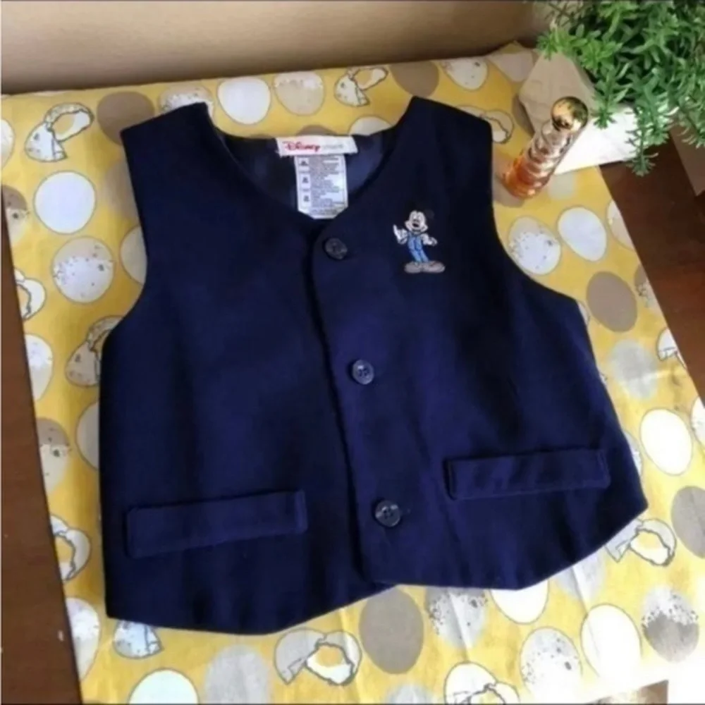 Disney Store Mickey navy toddler's vest